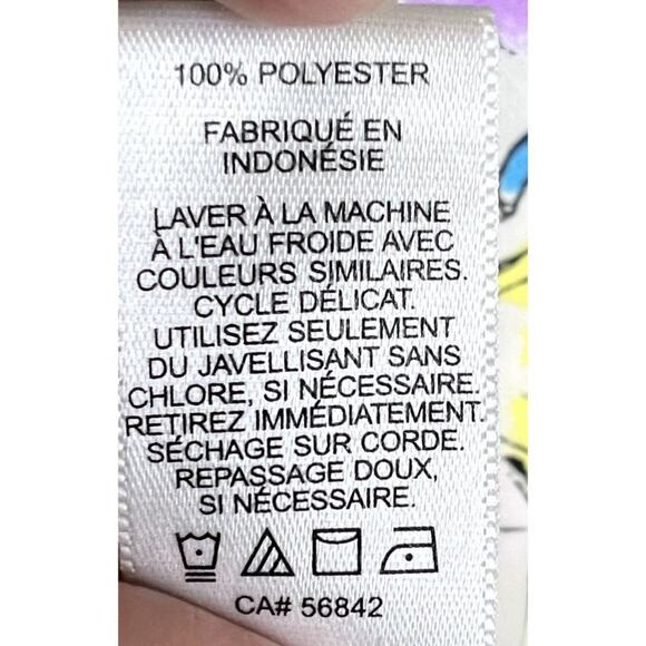 Express The Portofino Shirt Top Blouse Button Up Woman XS Long Sleeve Floral - Picture 5 of 5